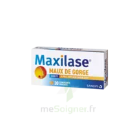Maxilase Alpha-amylase 3000 U Ceip Comprimés Enrobés Maux De Gorge B/30 à TOULOUSE