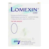 Lomexin 600 Mg Caps Molle Vaginale Plq/1 à TOULOUSE