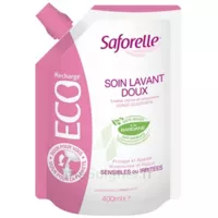 Saforelle Solution Soin Lavant Doux Eco-recharge/400ml à TOULOUSE